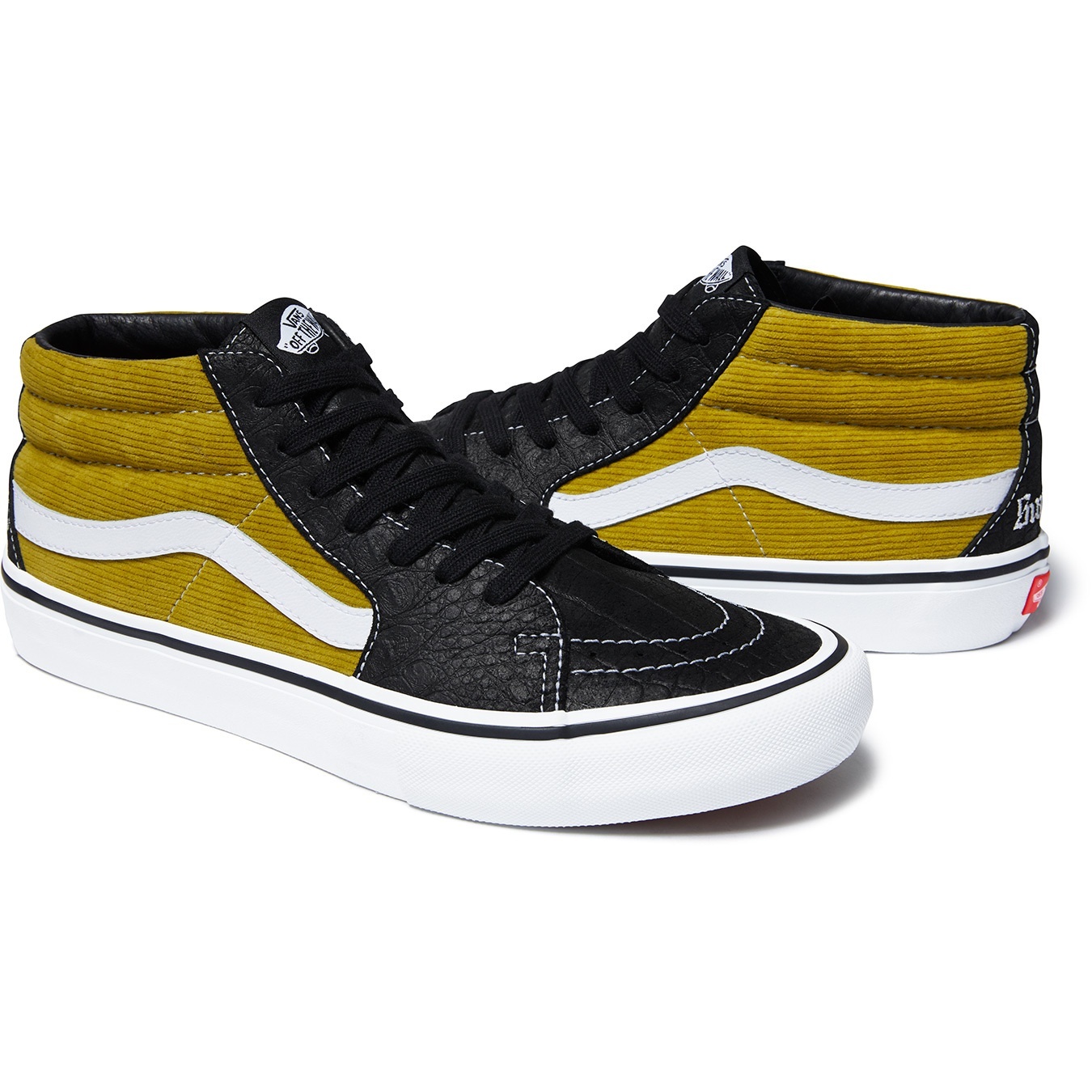 Supreme®/Vans® Crocodile Corduroy Sk8-Mid view 5